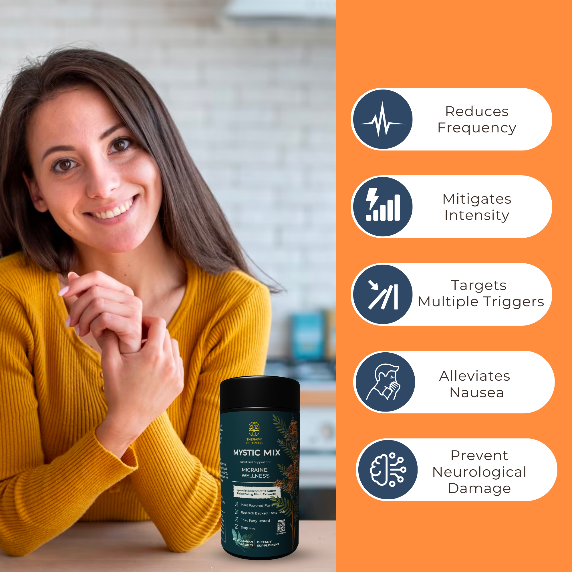 Mystic Mix: Advanced Nutritional Support for Migraine Wellness