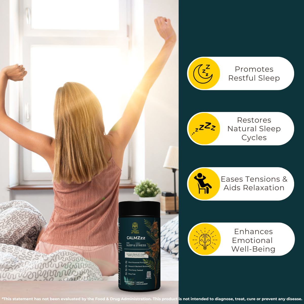 CALMZzz : Sleep and Anxiety Support – Nature's Answer for Rest & Relaxation