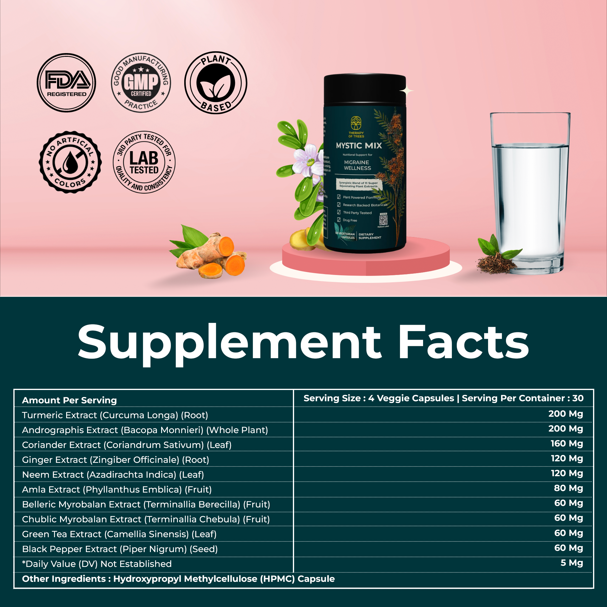 Mystic Mix: Advanced Nutritional Support for Migraine Wellness