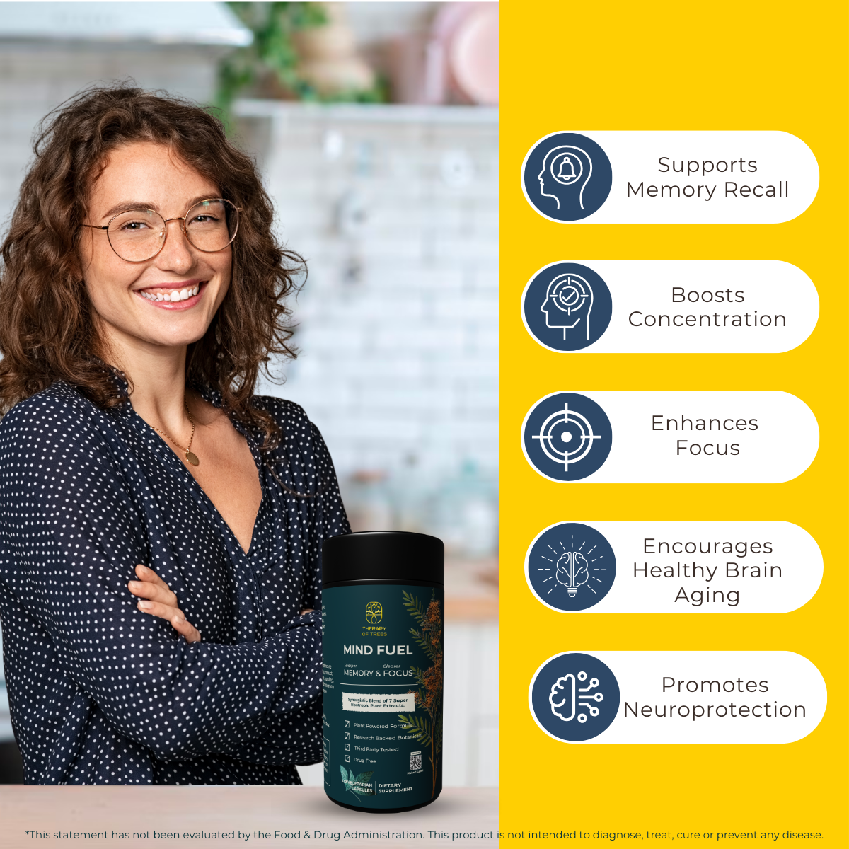 Mind Fuel: Nootropic Brain Enhancer – Nature's Blend for Peak Mental Performance